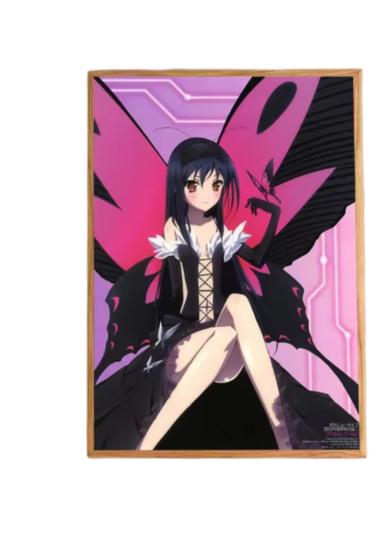 Accel World Kuroyukihime Anime Paper Poster Wall Art