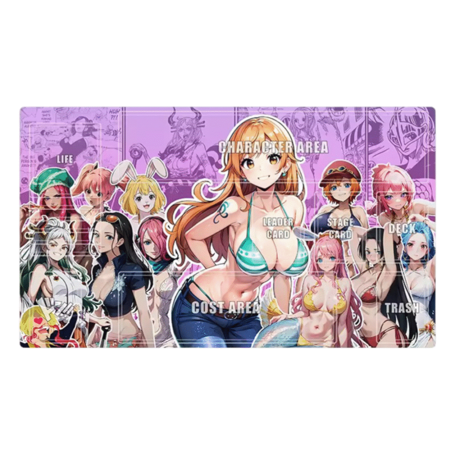 One Piece Anime Character Playmat Trading Card One Piece Anime Character Playmat Trading Card