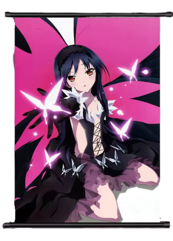 Accel World Anime Kuroyukihime Printed Canva Wall Art