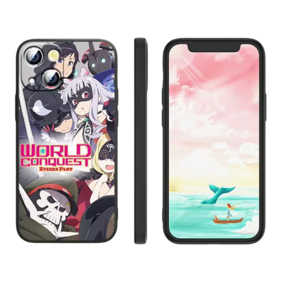 Anime World Conquest Zvezda Plot iPhone Case Anime World Conquest Zvezda Plot iPhone Case
