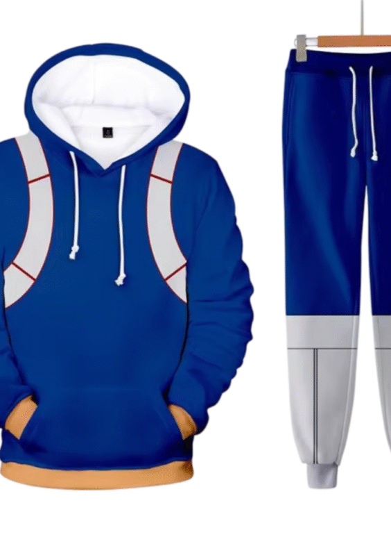 Anime My Hero Academia Shoto Todoroki Cosplay Hoodie With Pant
