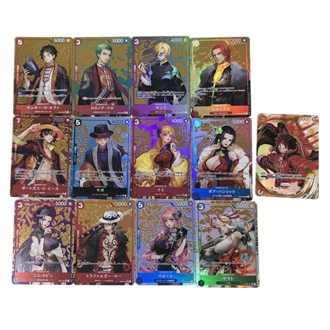 13Pcs/set One Piece Colorful Flash Playing Card 13Pcs/set One Piece Colorful Flash Playing Card