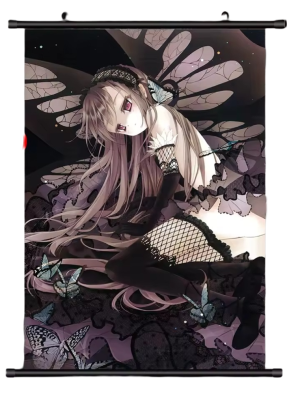 Accel World Kuroyukihime Anime Printed Canva Wall Art