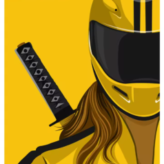 Anime Kill Bill HD Printed Painting Wall Art
