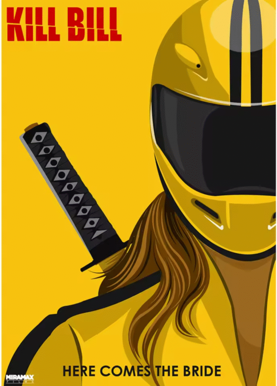 Anime Kill Bill HD Printed Painting Wall Art