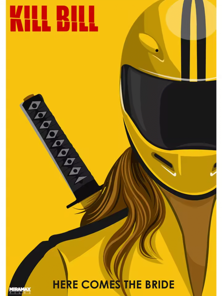 Anime Kill Bill HD Printed Painting Wall Art Anime Kill Bill HD Printed Painting Wall Art