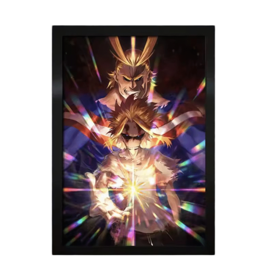 Anime My Hero Academia All Might Painting Wall Decor Anime My Hero Academia All Might Painting Wall Decor