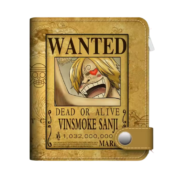 Anime One Piece Dead Or Alive Vinsmoke Sanji Wallet