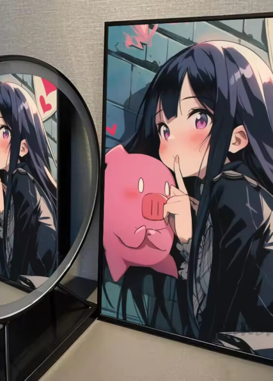Accel World Kuroyukihime Anime Home Decor Wall Art Poster