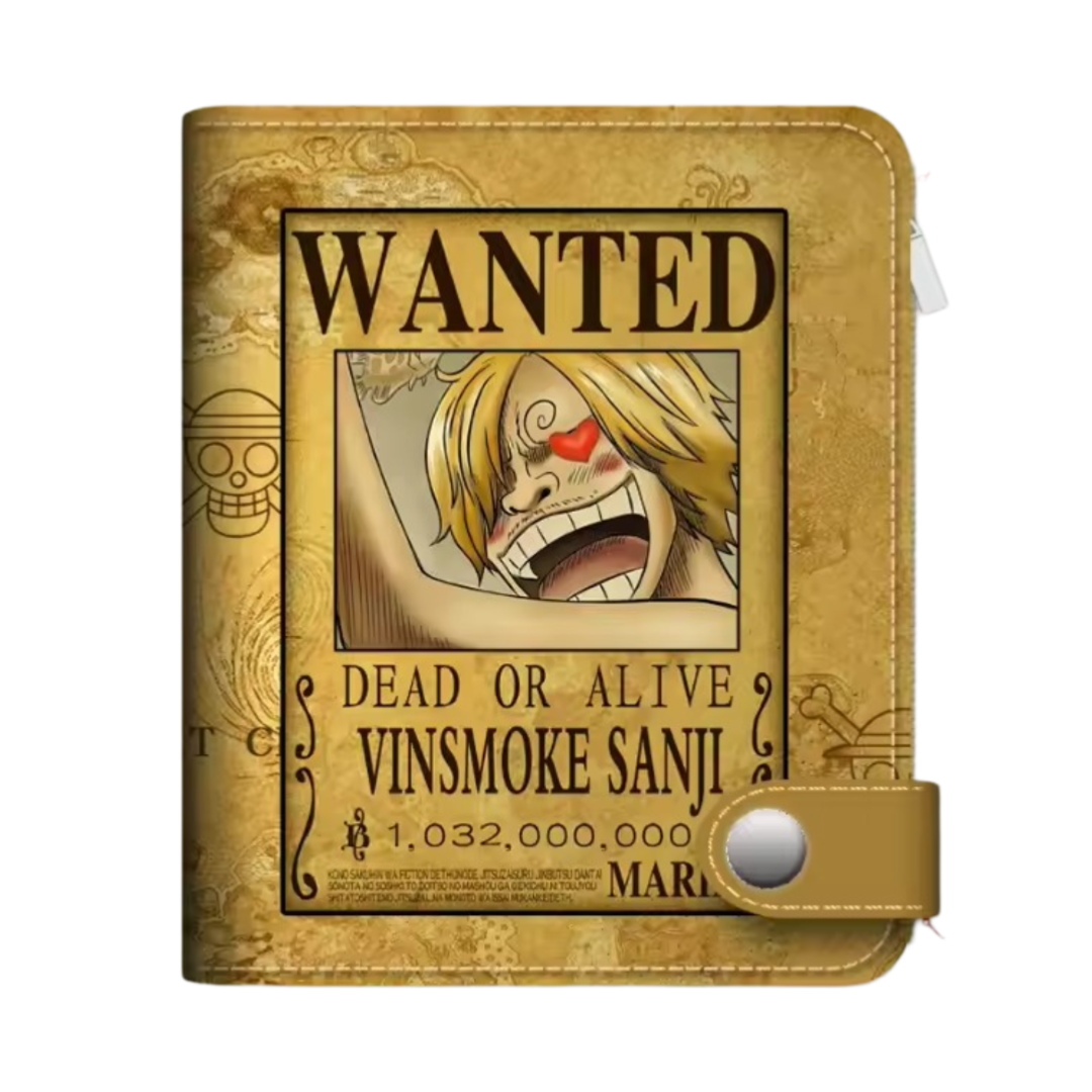 Anime One Piece Dead Or Alive Vinsmoke Sanji Wallet Anime One Piece Dead Or Alive Vinsmoke Sanji Wallet