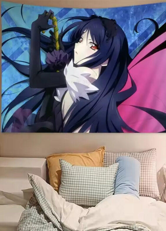 Accel World Kuroyukihime Anime Print Wall Tapestry
