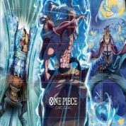 Anime Character One Piece Trading Card Playmat