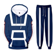 Anime My Hero Academia Reiko Yanagi Cosplay Hoodie With Pant