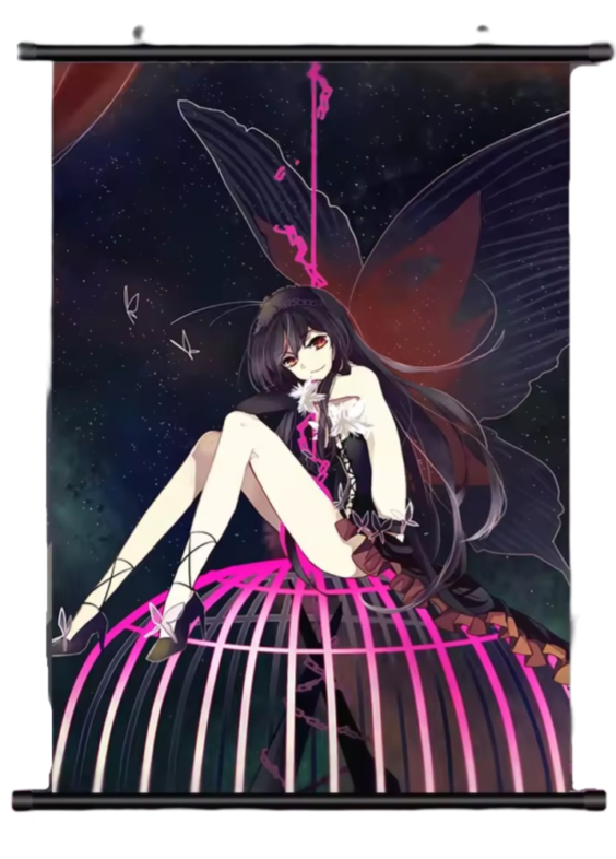 Accel World Kuroyukihime Anime Canva Wall Art