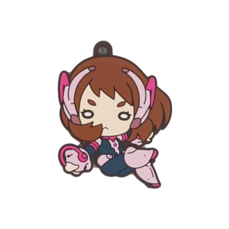 Anime My Hero Academia Ochaco Uraraka Keychain Anime My Hero Academia Ochaco Uraraka Keychain