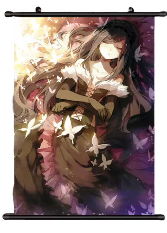 Accel World Anime Kuroyukihime Canva Wall Art