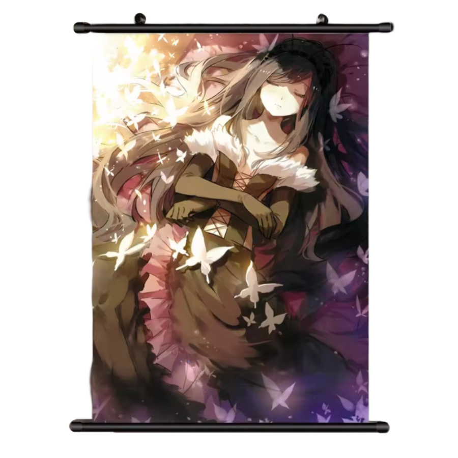 Accel World Anime Kuroyukihime Canva Wall Art