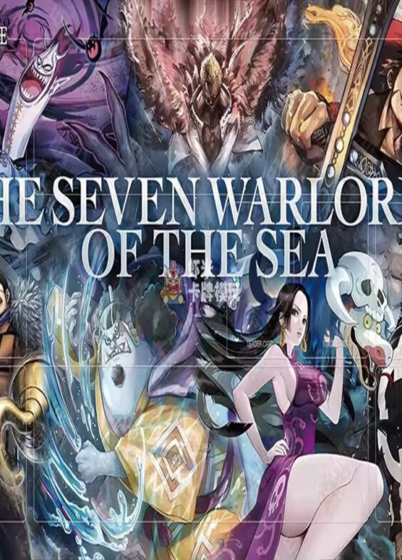 Anime One Piece The Seven Warlords Of The Sea Trading Card Playmat