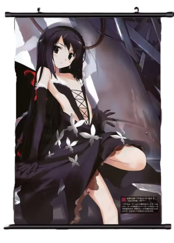 Anime Accel World Kuroyukihime Canva Wall Art