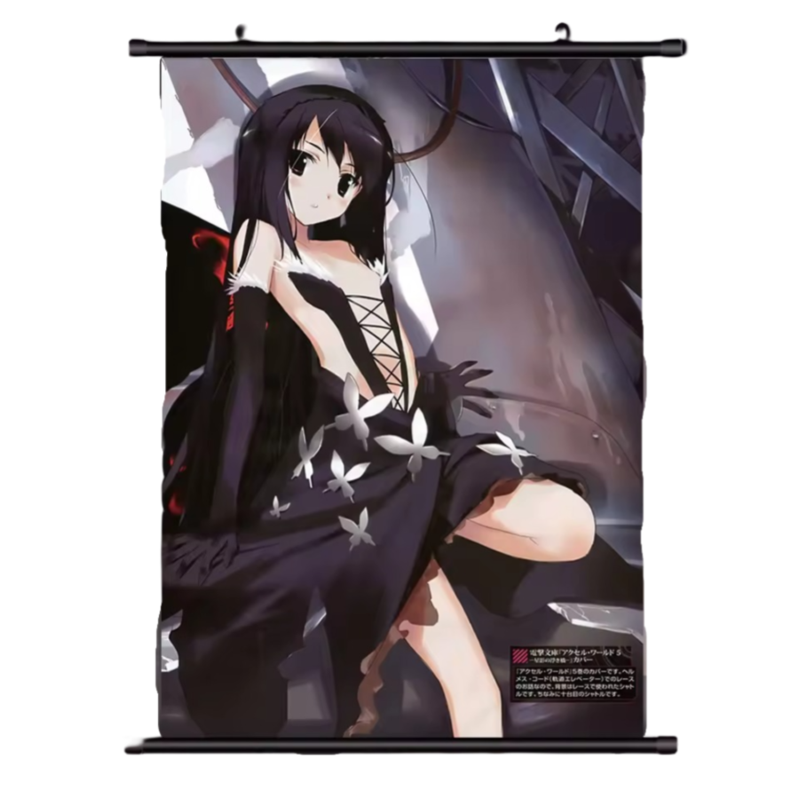 Anime Accel World Kuroyukihime Canva Wall Art