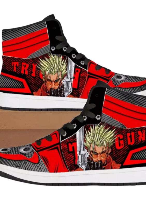 Trigun Anime Vash The Stampede Shoes