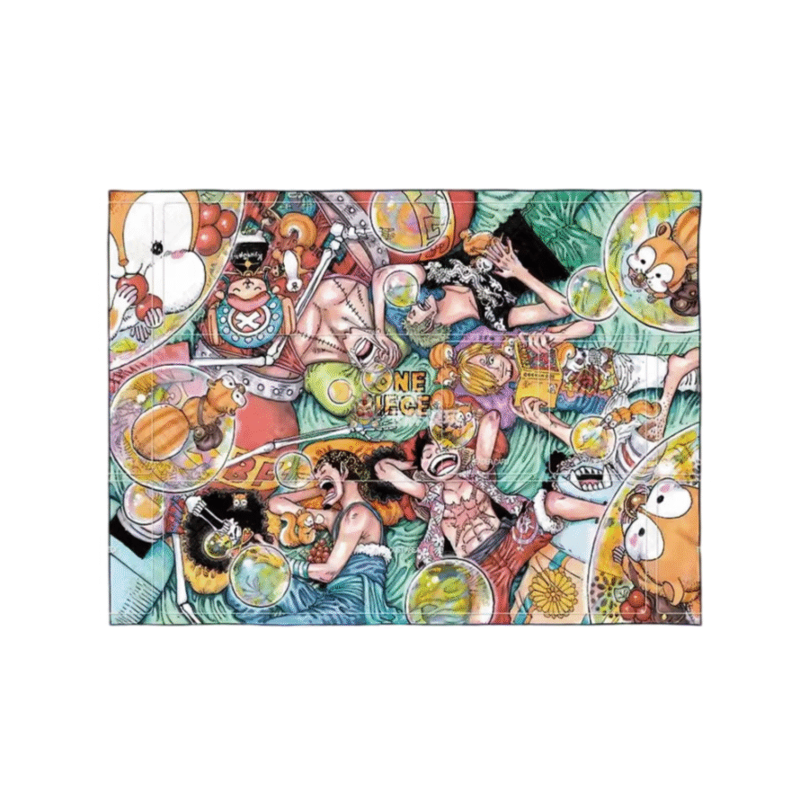 One Piece Flannel Anime Character Trading Card Playmat One Piece Flannel Anime Character Trading Card Playmat