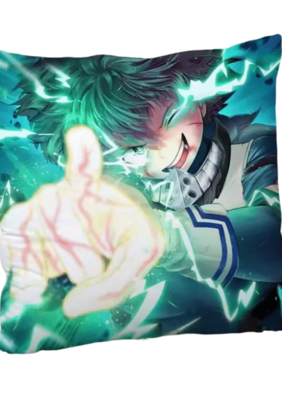 Anime My Hero Academia Izuku Midoriya Flannel Pillowcase