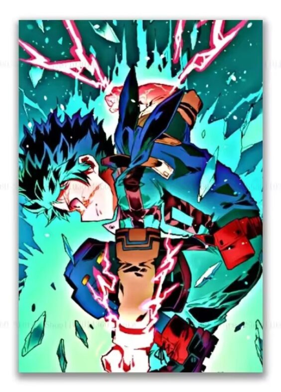 My Hero Academia Anime Izuku Midoriya Poster