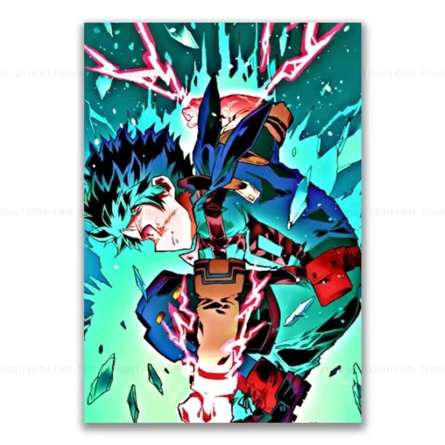 My Hero Academia Anime Izuku Midoriya Poster