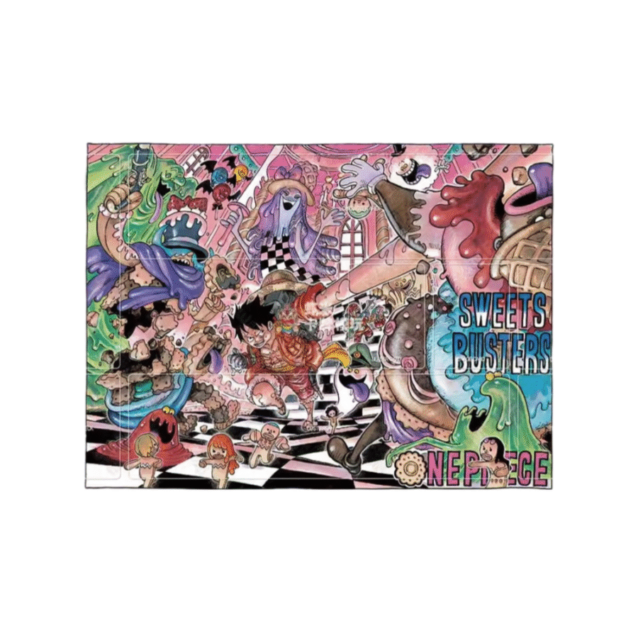 Anime One Piece Sweet Busters Trading Card Playmat Anime One Piece Sweet Busters Trading Card Playmat