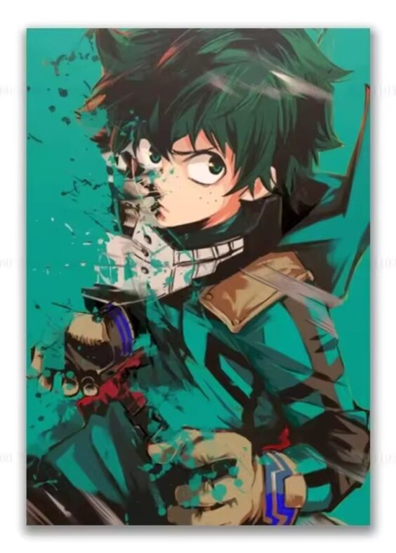 Anime My Hero Academia Izuku Midoriya Poster