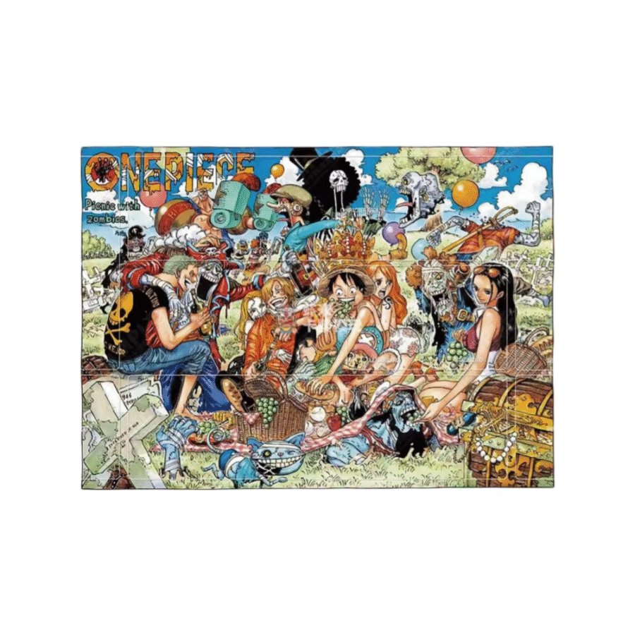 Anime One Piece Picnic With Zombies Trading Card Playmat Anime One Piece Picnic With Zombies Trading Card Playmat