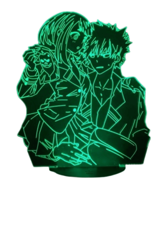 Anime Katsuki Bakugou And Miku Nakano Acrylic Stand
