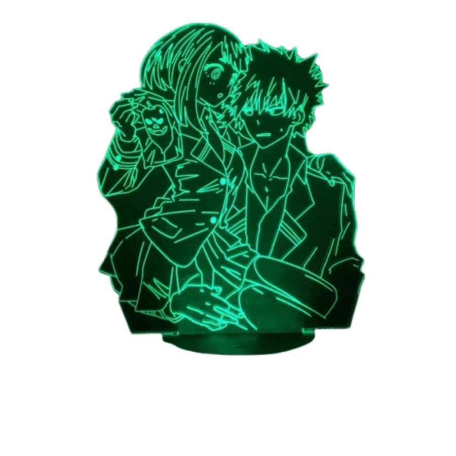 Anime Katsuki Bakugou And Miku Nakano Acrylic Stand