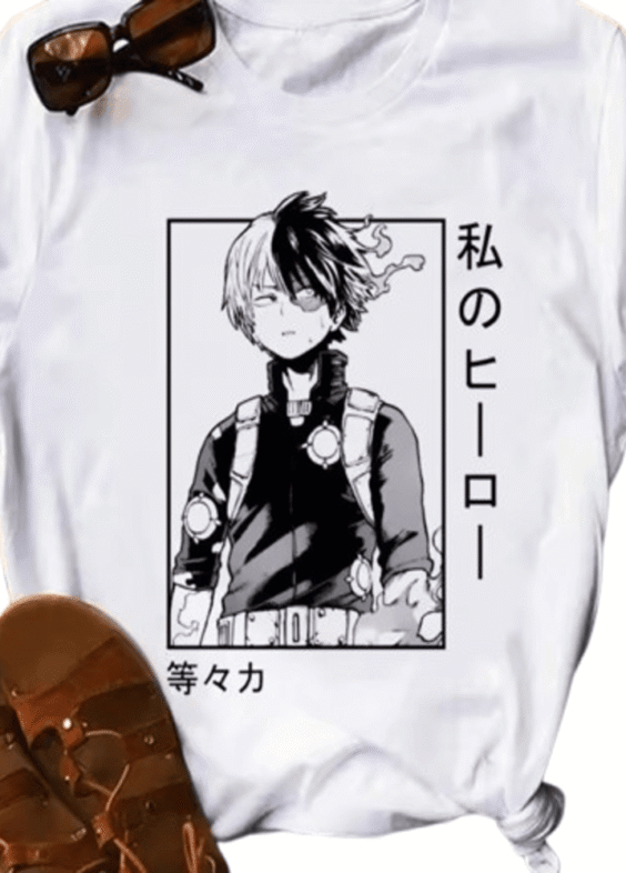 My Hero Academia Anime Shoto Todoroki T-Shirt
