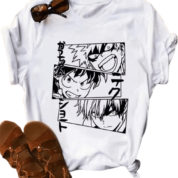 Anime My Hero Academia Character Polyester T-Shirt