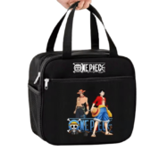Anime One Piece Portgas D. Ace And Monkey D. Luffy Insulated Lunch Bag