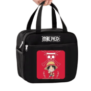 Anime One Piece Monkey D. Luffy Printed Insulated Lunch Bag