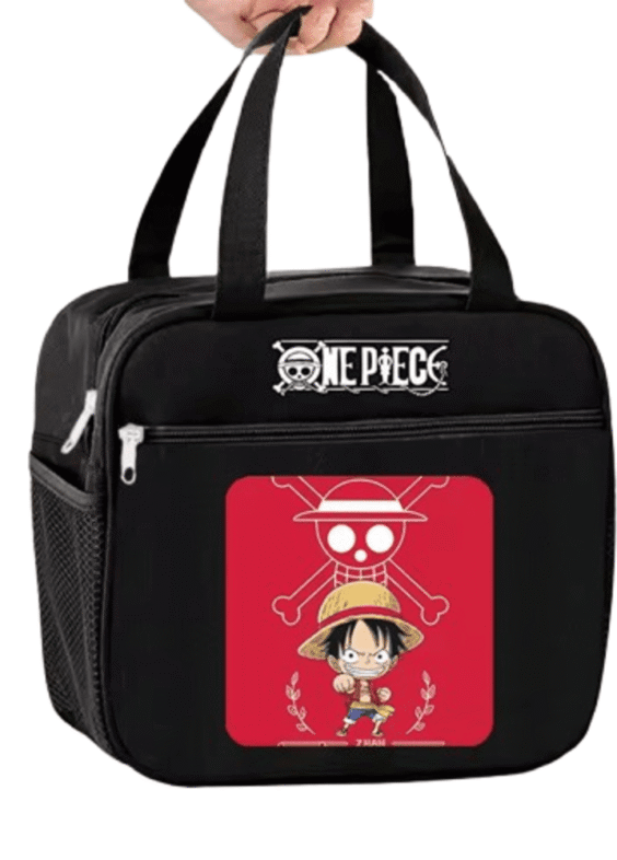 Anime One Piece Monkey D. Luffy Printed Insulated Lunch Bag