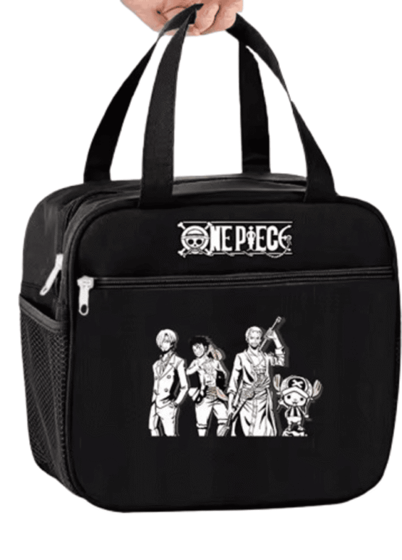 Anime One Piece Characters Printed Insulated Lunch Bag
