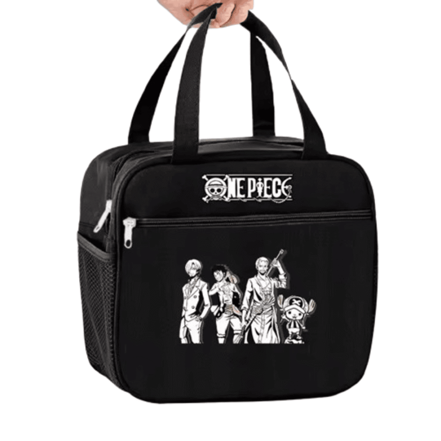 Anime One Piece Characters Printed Insulated Lunch Bag Anime One Piece Characters Printed Insulated Lunch Bag