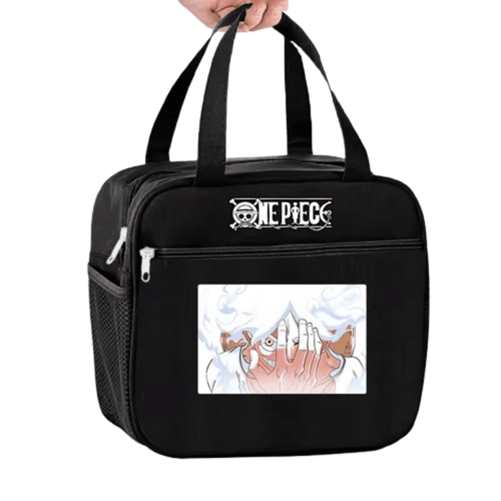 Anime One Piece Gear 5 Luffy Printed Insulated Lunch Bag Anime One Piece Gear 5 Luffy Printed Insulated Lunch Bag