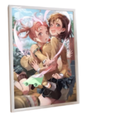 Anime A Certain Magical Index Kuroko Shirai And Mikoto Misaka HD Wall Poster