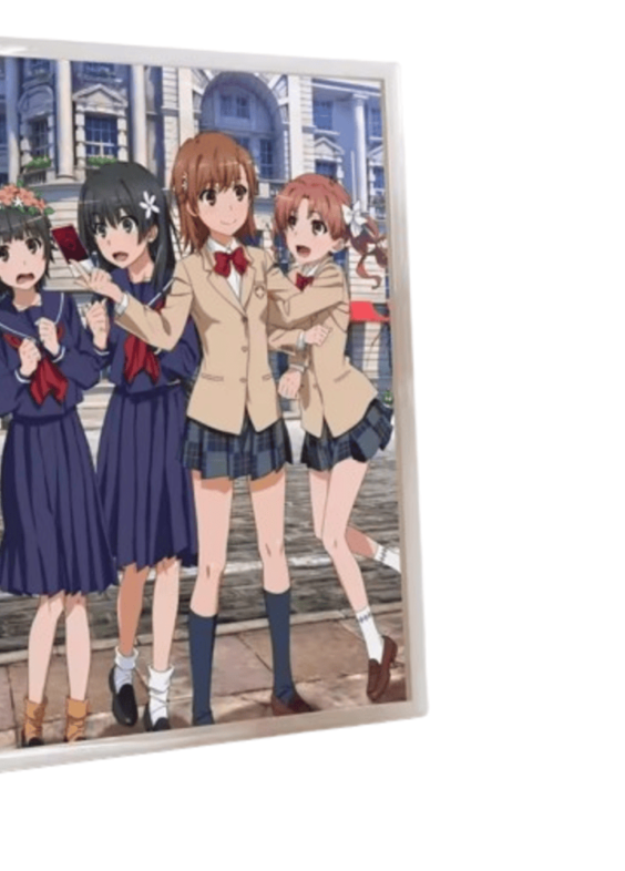 A Certain Magical Index Anime Mikoto Misaka And Friends HD Wall Decor Poster