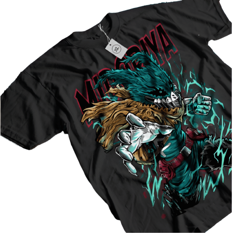 Anime My Hero Academia Deku T-Shirt Anime My Hero Academia Deku T-Shirt