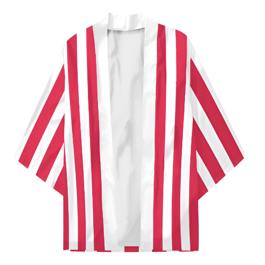 One Piece Anime Strawhat Pirates Kimono Shirt