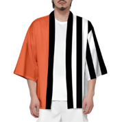 One Piece Anime White Beard Kimono Shirt