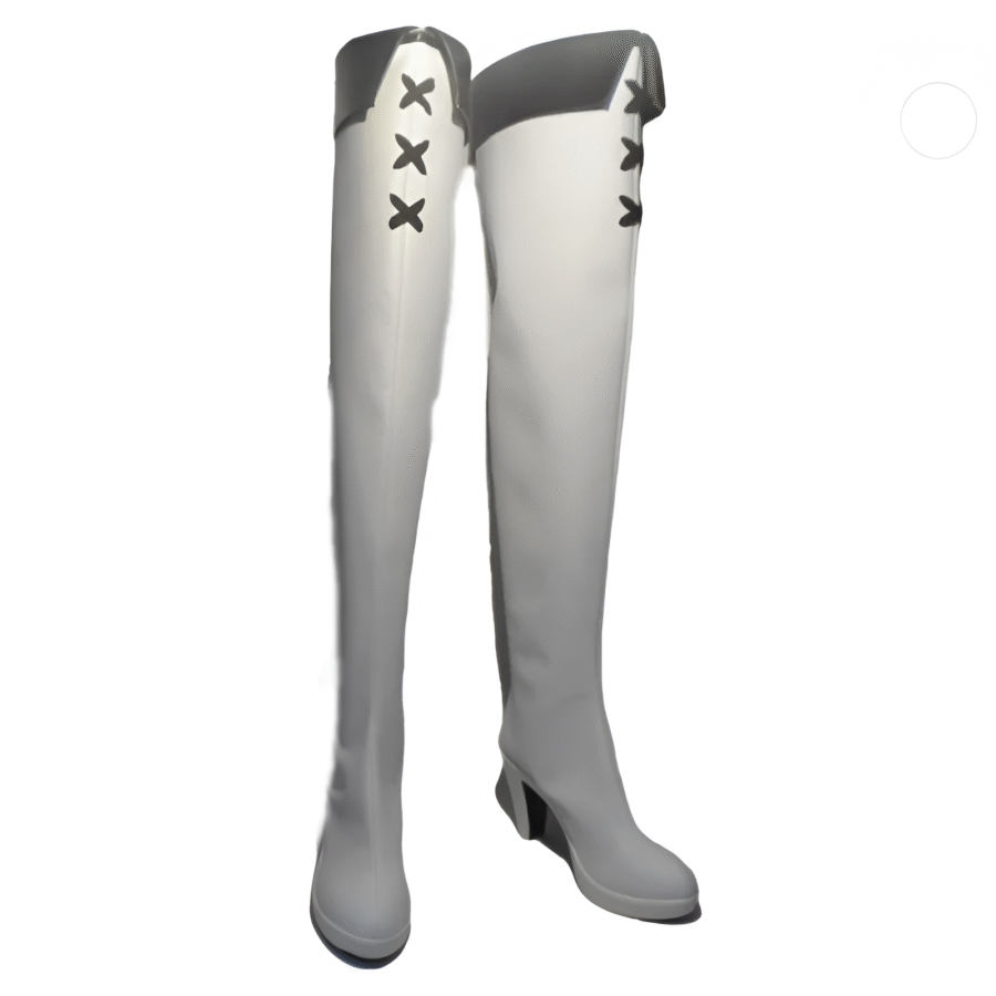 Anime Akame Ga KILL Esdeath Cosplay Boots