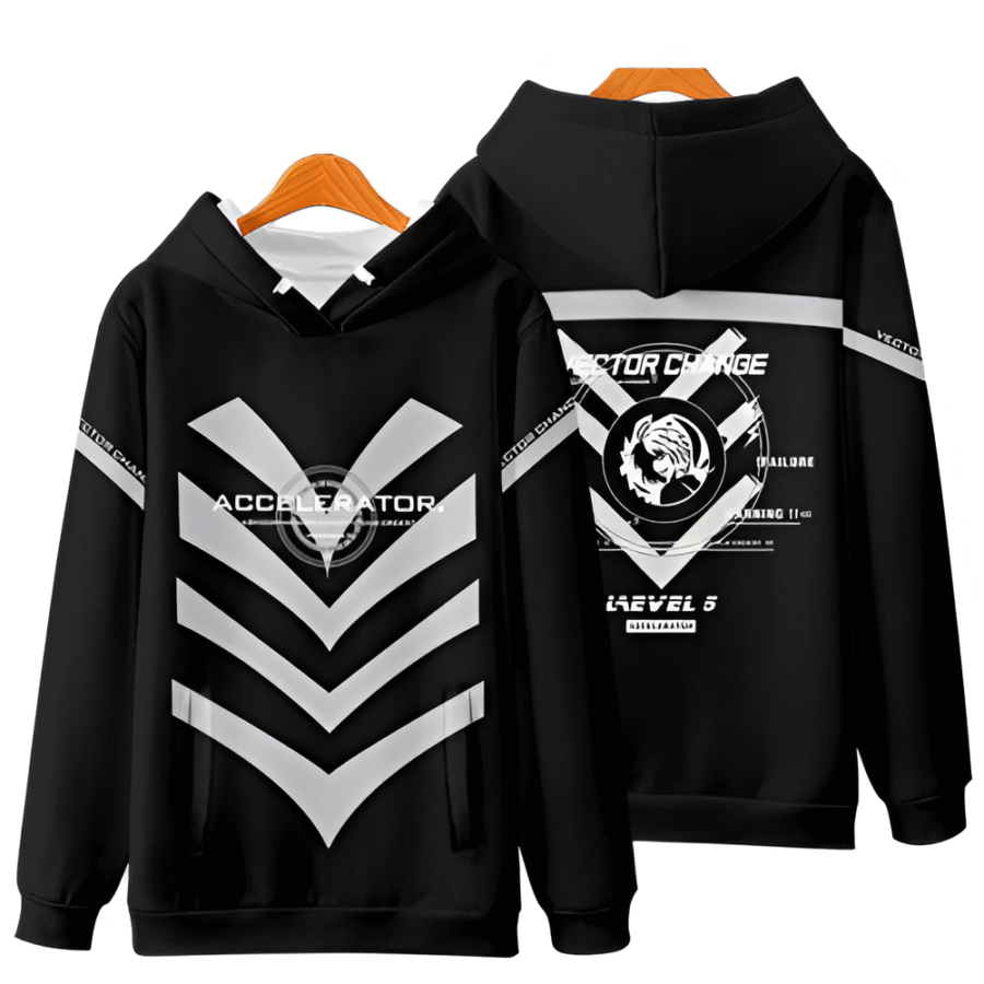 A Certain Magical Index Anime Accelerator Vector Change Hoodie