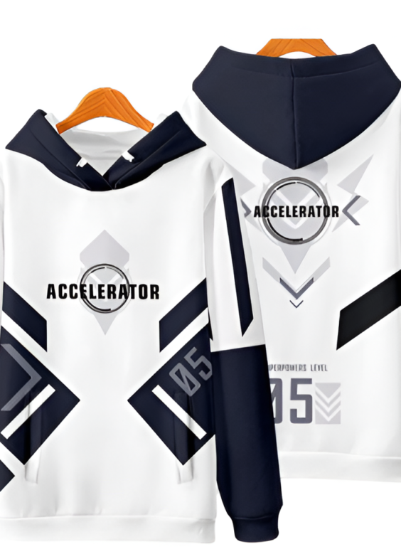 Anime A Certain Magical Index Accelerator 3D Printed Hoodie